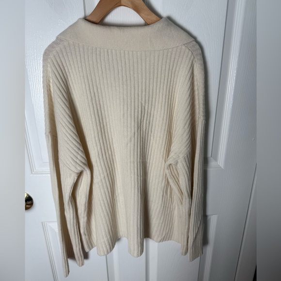 Reformation Fantino Cashmere Collared Cardigan S - Picture 6 of 12